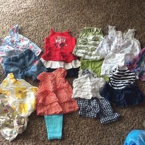 Lot of girls 18 month clothes